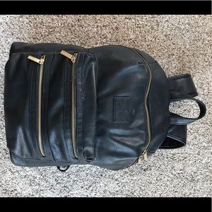 The Honest Co. Leather Backpack Diaper Bag